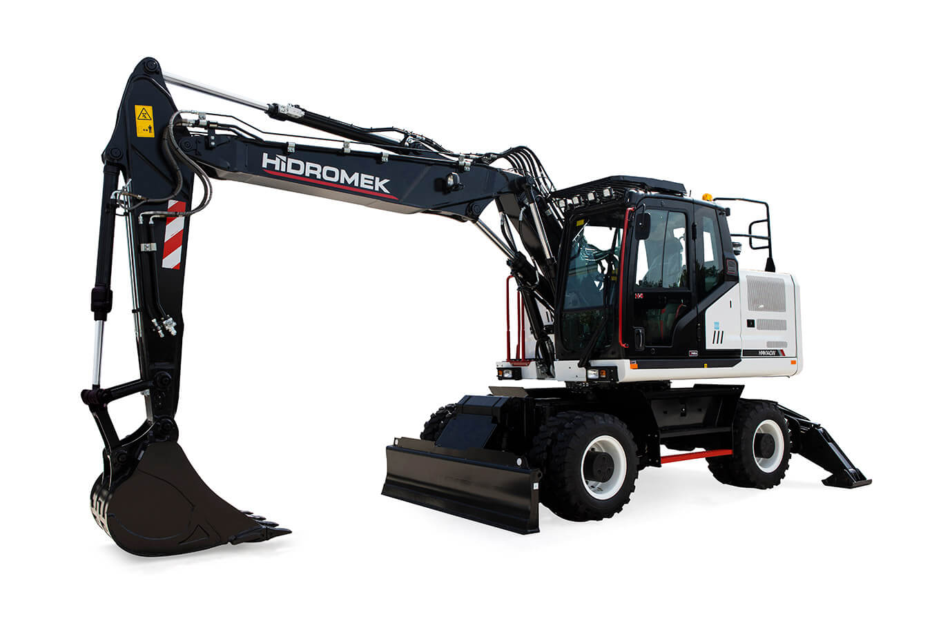 Rupsgraafmachines Detail Hmk 140 W